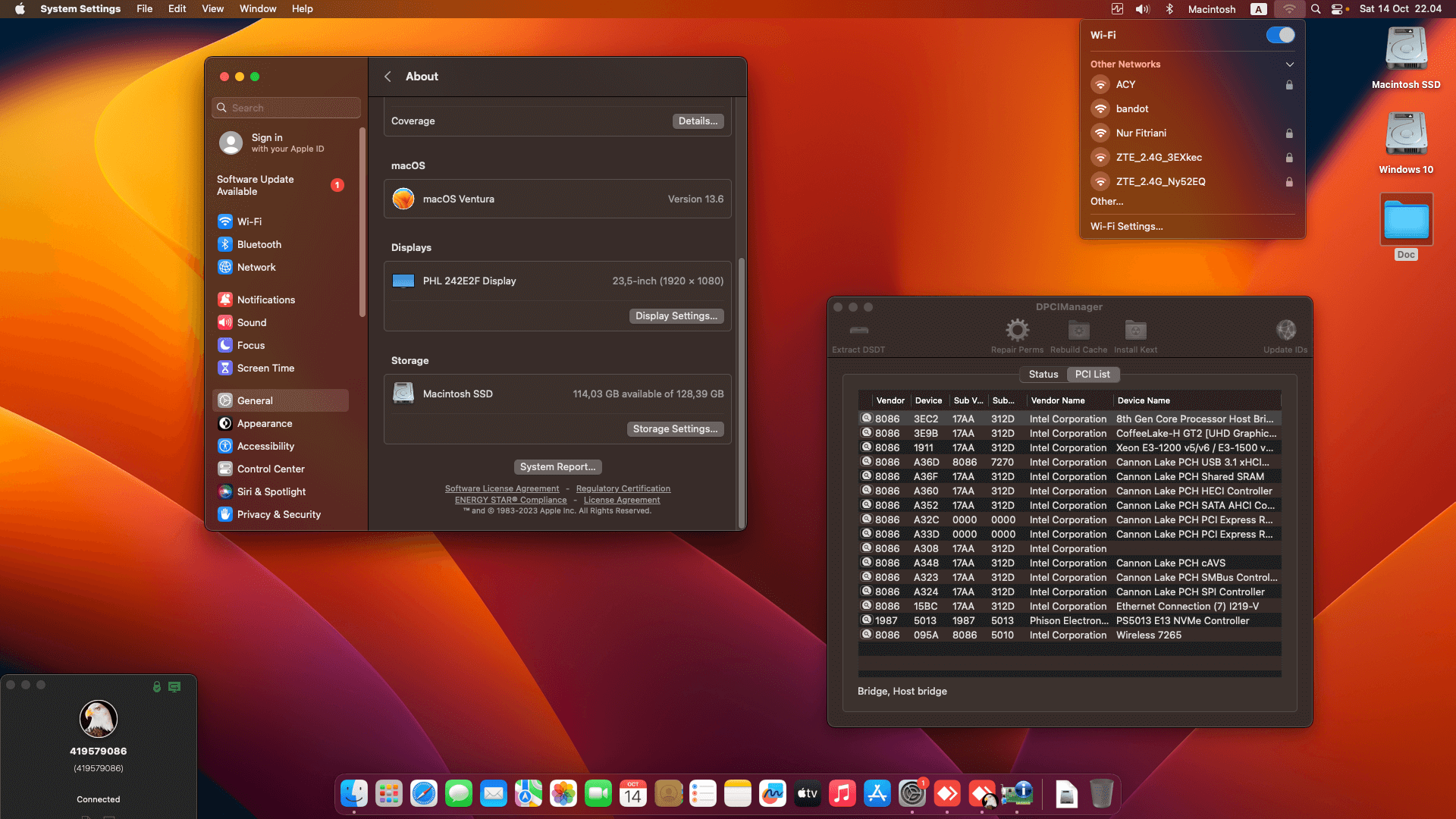 Lenovo ThinkCentre M720Q Tiny 2nd [CoffeeLake]   OpenCore 1